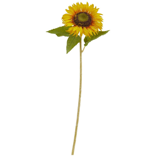 24” Sunflower Artificial Flower (Set of 12) - TheBOX