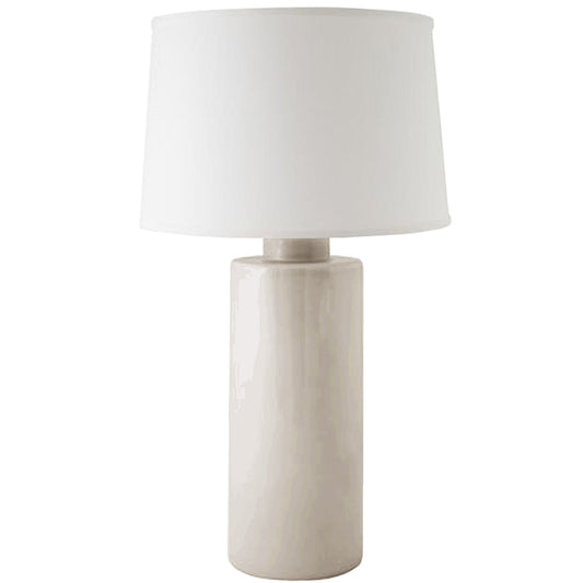 Beige Solid Column Lamp - TheBOX