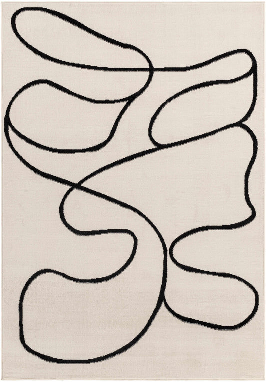 Eilir Modern Low Profile Boho Rug - TheBOX