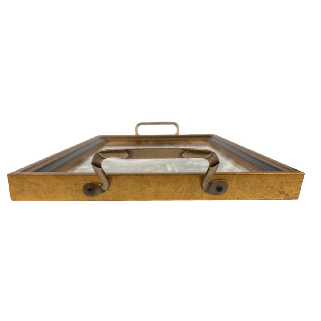 Saddled Horse Tray w/ Brass Handles - TheBOX